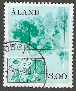 Aland Islands 17   Used