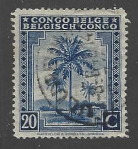 Belgian Congo #190 Used (U1)