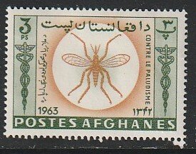 1964 Afghanistan - Sc 674A - MH VF - 1 single - Eradication of Malaria