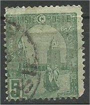 TUNISIA, 1906, used 5c, Mosque Scott 32