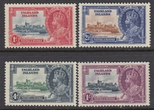 Falkland Islands 77-80 KGV Silver Jubilee mint