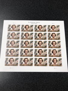 US 5003 Flannery O'Connor Literary Arts - 3 Oz. Stamps Sheet of 20 Mint NH