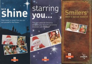 GB Royal Mail Xmas Smilers Promotional Leaflet (3) - 2009, 2010 and 2012