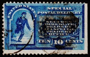 United States Scott E1 (1885) Used F-G, CV $80.00 C