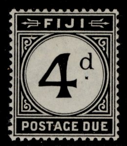 FIJI GV SG D10, 4d black, M MINT.