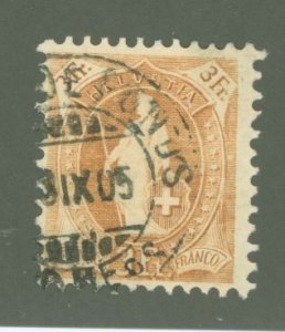Switzerland #88a Used Single