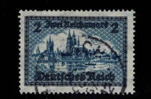 Germany Scott 387 used 1930 Reichsmark stamp CV$14.50