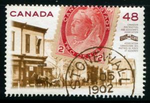 1956 Canada 48c Postmasters & Assistants Assoc., used