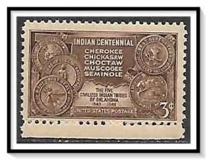 US #972 Indian Centennial MNH