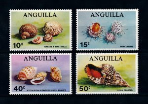 [99619] Anguilla 1969 Marine life sea shells sea snails  MNH