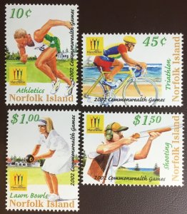 Norfolk Island 2002 Commonwealth Games MNH