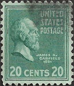 # 825 USED JAMES A. GARFIELD