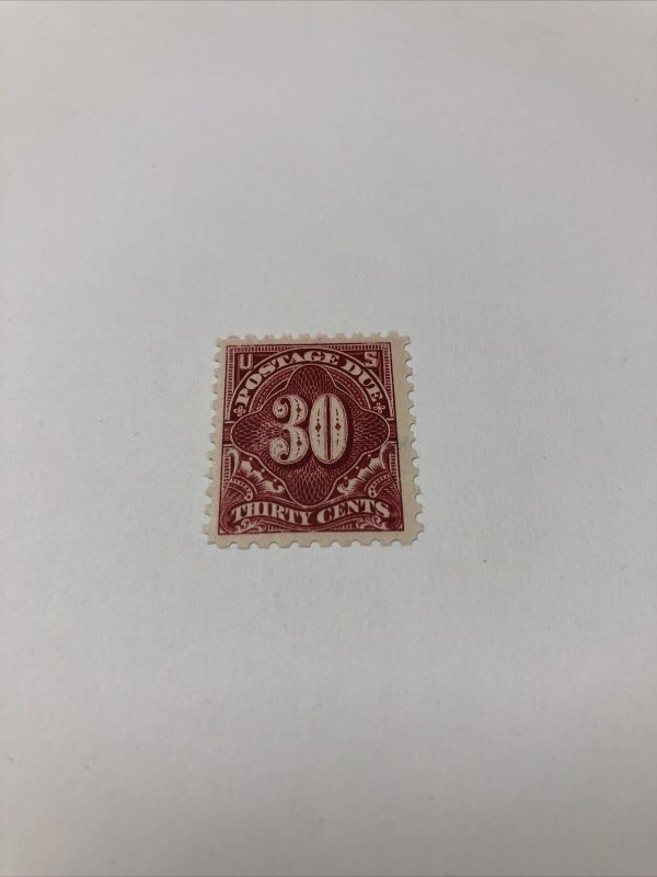 US Stamp Scott #J57 Postage Due 30c VF+ Mint Never Hinged