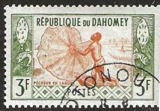 Dahomey 143 used, CTO. 1961.  (D315)