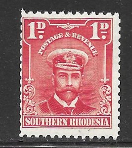 Southern Rhodesia # 2b, Mint Never Hinge. CV $ 4.50