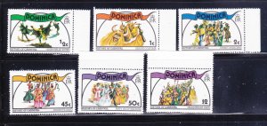 Dominica 555-560 Set MNH Carnival