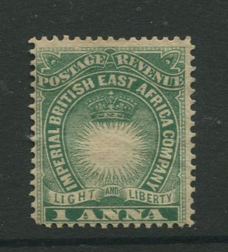 British East Africa -Scott 15 - Sun & Crown -1890 -MNG -Single 1a Stamp