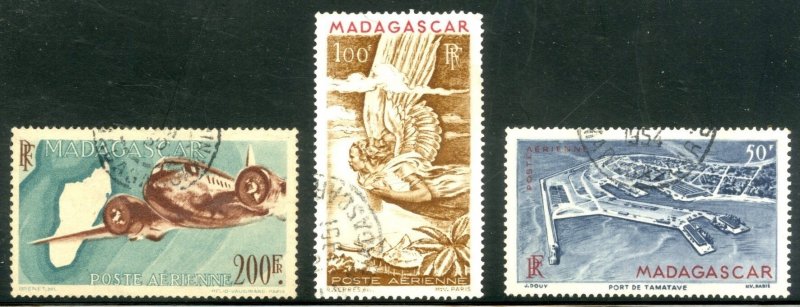 MADAGASCAR C51-3 USED SCV $3.40 BIN $1.75