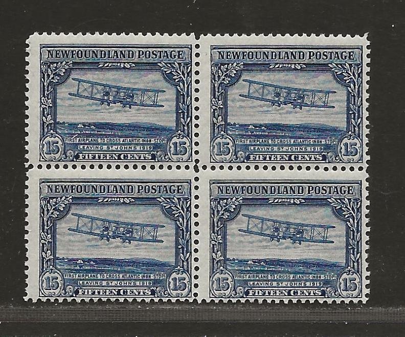 NEWFOUNDLAND  SC# 156   BLK/4  F/MNH