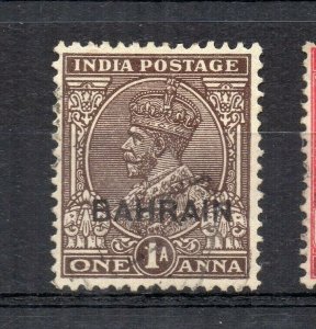 Bahrain 1933 Early Issue Fine Used 1a. Optd NW-167091