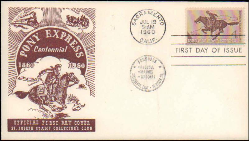 United States, California, First Day Cover