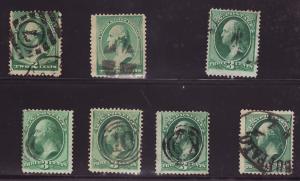 George Washington used set of seven