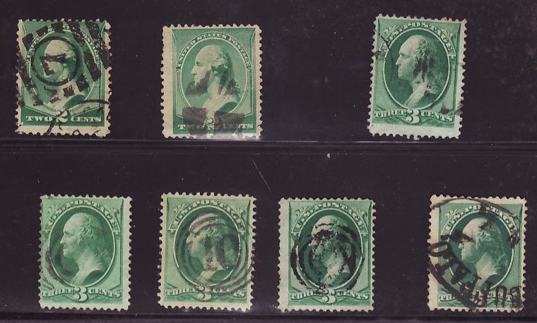 George Washington used set of seven