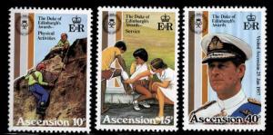 ASCENSION  Scott 298-300 MNH** short set 3/4