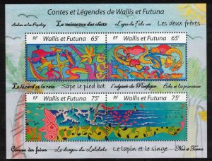 WALLIS & FUTUNA 2005 Stories and Legends Sheet; Scott 598; MNH