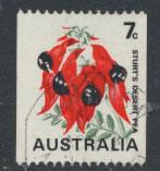 Australia SG 468bd coil stamp  white flourescent paper - Used  