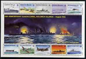 Solomon Islands 1992 50th Anniversary of Battle of Guadal...