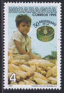 Nicaragua # 2113, FAO 50th Anniversary, NH, 1/2 Cat.