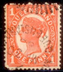 Australia-Queensland 1895 SC# 109 Used CO2