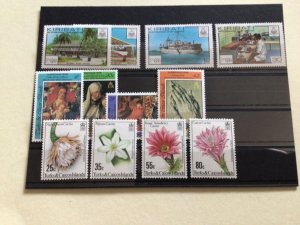 Turks & Caicos Kiribati  mint never hinged stamps A6354