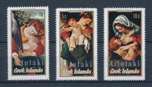 [116488] Aitutaki 1972 Christmas stamps of Cook Islands OVP Aitutaki  MNH