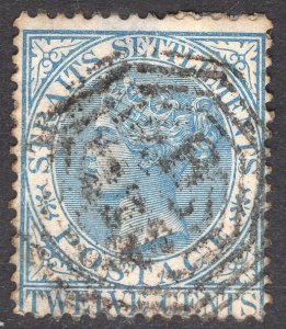 STRAITS SETTLEMENTS SCOTT 14