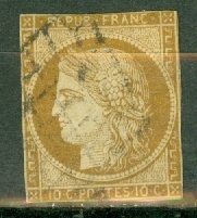 KB: France 1 used CV $210