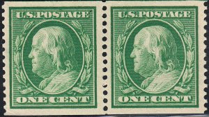 U.S. 387 VF NH PAIR (71519)