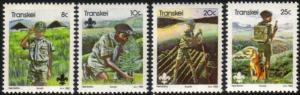 Transkei - 1982 75th Anniversary of Boy Scouts Set MNH**