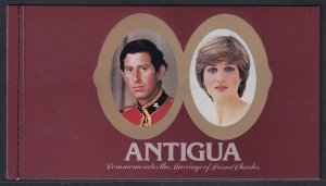 Antigua 627a-627b Royal Wedding Booklet MNH VF