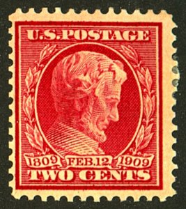 U.S. #367 MINT OG HR