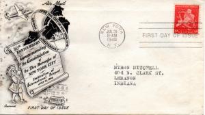 United States C38 FDC