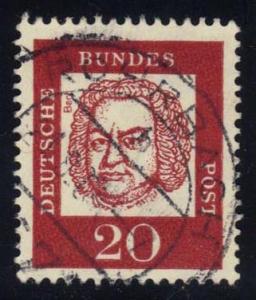 Germany #829 Johann Sebastian Bach; Used