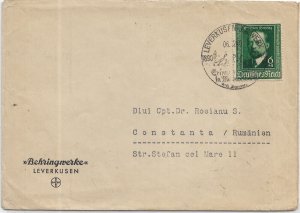 1941 Leverkusen, Germany to Bolivar, Venezuela, Censored (C5981)