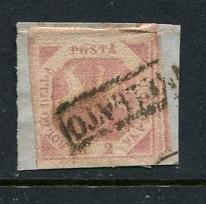 Two Sicilies #3 Used on piece