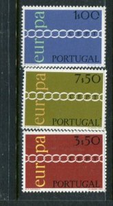 Portugal #1094-6 MNH 1971 Europa