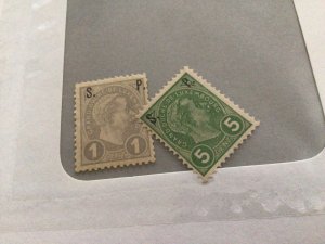 Luxembourg 2 mounted mint stamps Ref 64671