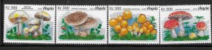 Angola #1580-1583  300kz Mushrooms 2018 (MNH) CV $7.50