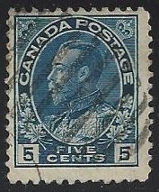 Canada #111 5c King George V