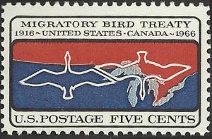 # 1306 MINT NEVER HINGED MIGRATORY BIRD TREATY